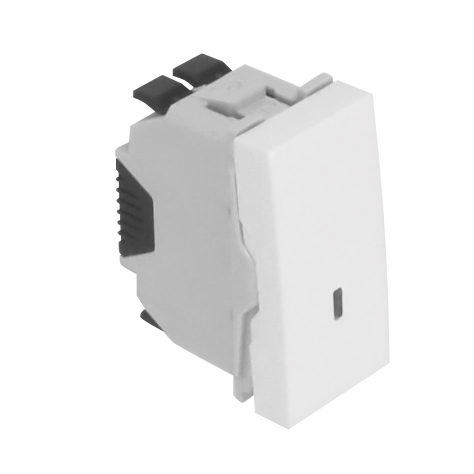 Pulsador Luminoso de 250V~ - 1 Módulo