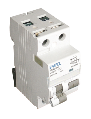Interruptor Diferencial 1P+N - 6kA - 30mA