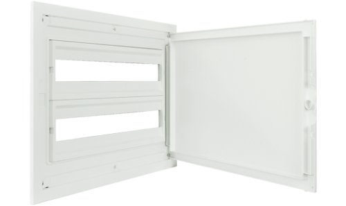 Interior e Porta para Quadro Distribuição de Baixo Perfil - 48 MÓDULOS (2X24)