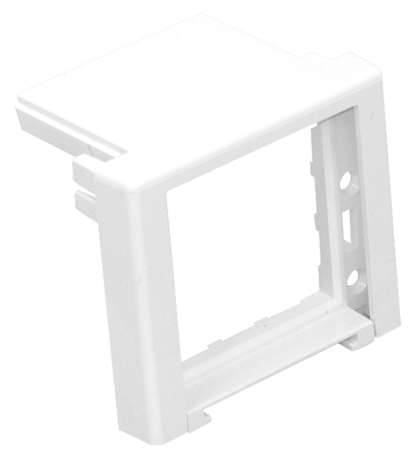 Bout avec Adaptateur 2 Modules Q45 pour Bloc de Bureau